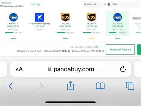 This will show you all the available lines and their estimated cost, features, transit <b>time</b>, and parcel restrictions. . Pandabuy delivery time reddit